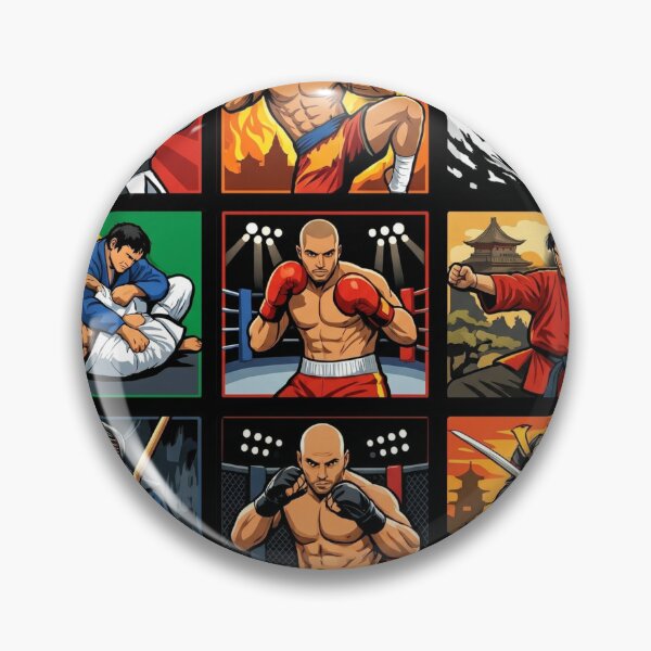 Item preview, Martial Arts Masters Pop Art  designed and sold by redsharkuk.