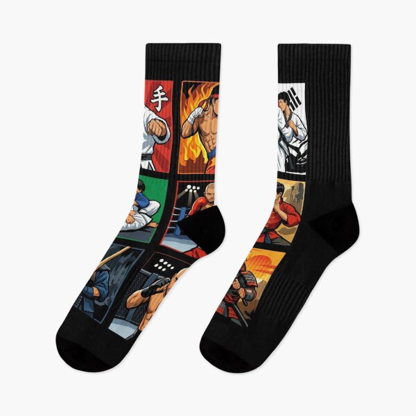 Item preview, Martial Arts Masters Pop Art  designed and sold by redsharkuk.
