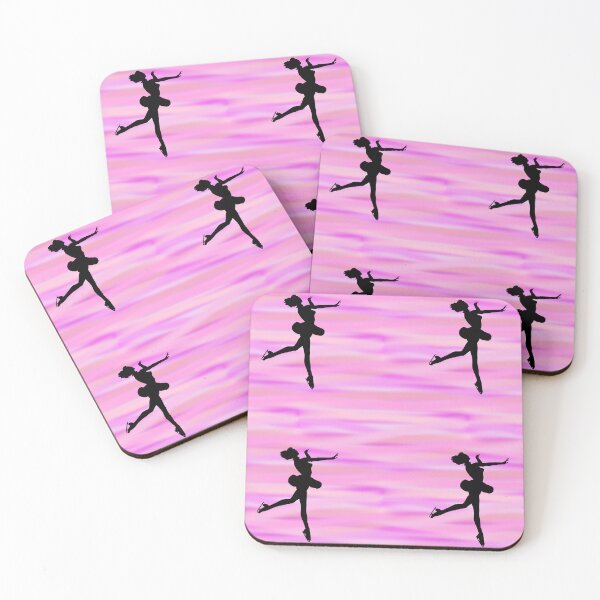 Item preview, Pattern - Passionate Pinks with Ice Skater 2 designed and sold by ZepoPublishing.