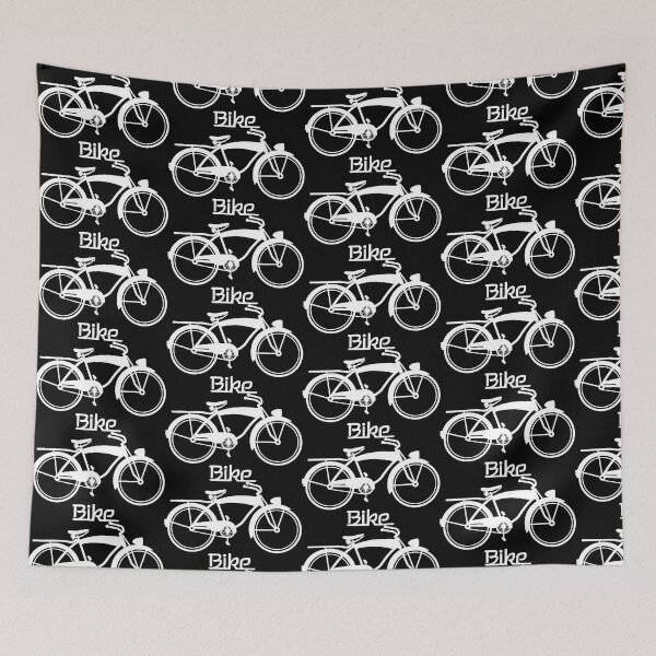 Item preview, VINATAGE CRUISER BICYCLE — BLACK & WHITE SERIES designed and sold by Spokelore.