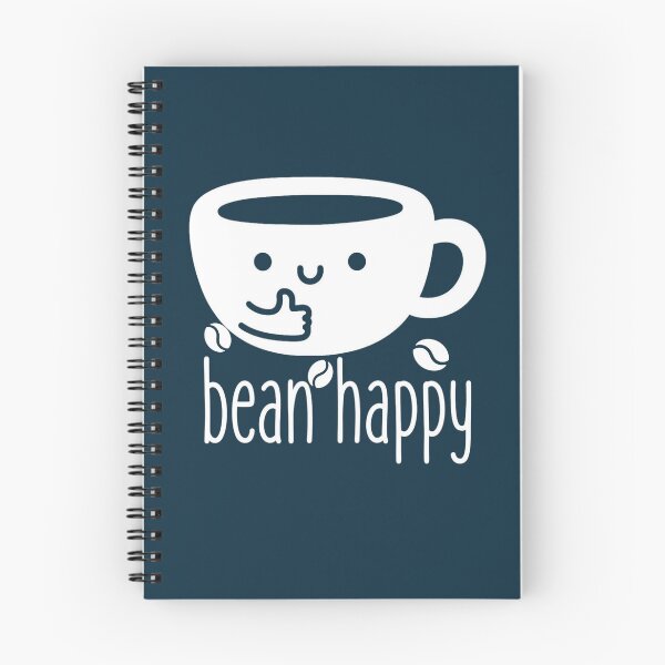 Item preview, Bean Happy Kawaii Coffee Mascot Pun designed and sold by NosandEdgy.