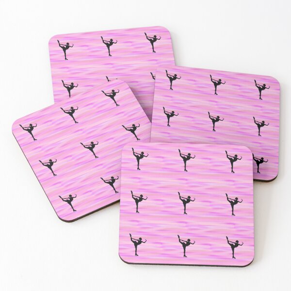 Item preview, Pattern - Passionate Pinks with Ice Skater 3 designed and sold by ZepoPublishing.