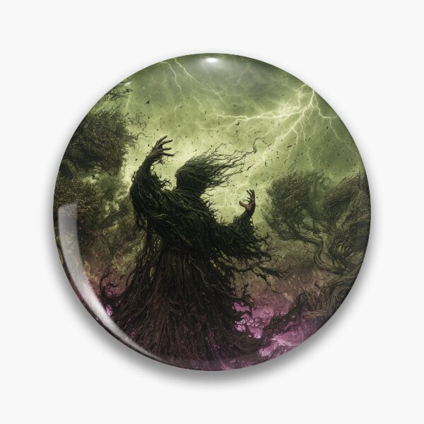 Item preview, The Summoning: The Vorthane Speaks | Warlock Storm Art Print | Dark Fantasy Wall Art designed and sold by Opetis.