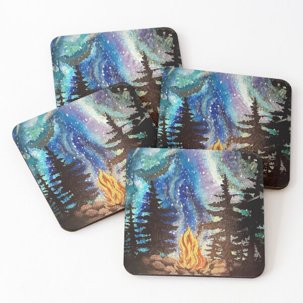 Item preview, Galaxy Forest Campfire designed and sold by WhimsicalSeas.