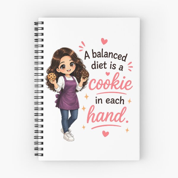 Item preview, Balanced Diet is a Cookie in Each Hand designed and sold by thecookiegallery.