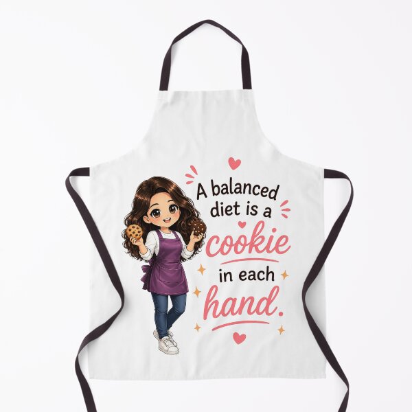 Item preview, Balanced Diet is a Cookie in Each Hand designed and sold by thecookiegallery.