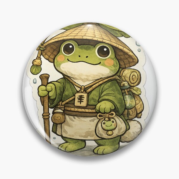 Item preview, Rain Frog Traveler designed and sold by Matcha Yoru.