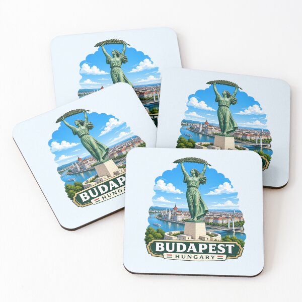 Item preview, Budapest Liberty Statue, Hungary designed and sold by Myra365Art.