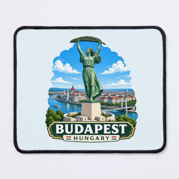 Item preview, Budapest Liberty Statue, Hungary designed and sold by Myra365Art.