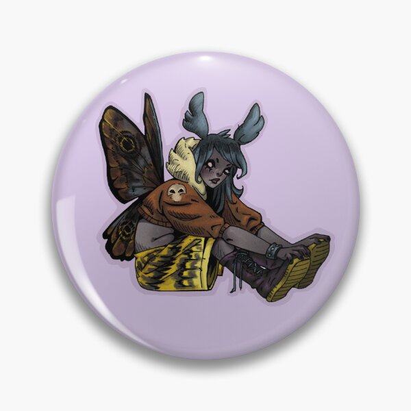 Artikelvorschau, Goth Moth entworfen und verkauft von Haleymakesart-.
