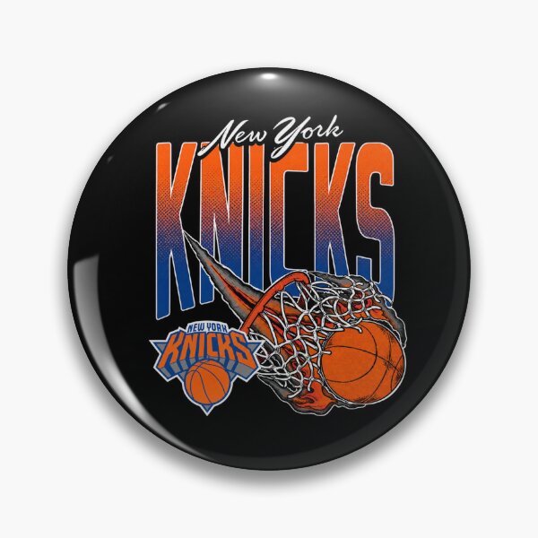 Item preview, Men's New York Knicks Homage Charcoal On Fire Tri-Blend designed and sold by STVSpinsDesign.