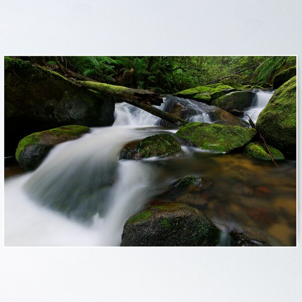 Item preview, Cascading through the Mossy Boulders designed and sold by Robert Mullner.