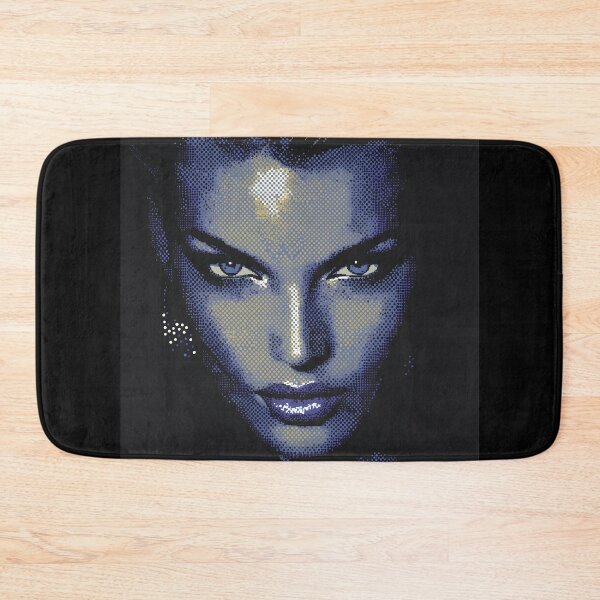 Item preview, Midnight Halftone Femme Fatale designed and sold by ClubVacay.