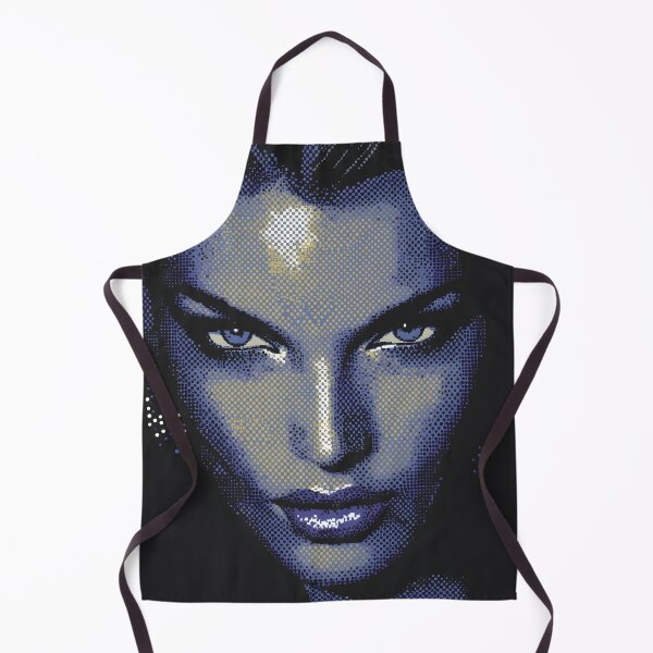 Item preview, Midnight Halftone Femme Fatale designed and sold by ClubVacay.