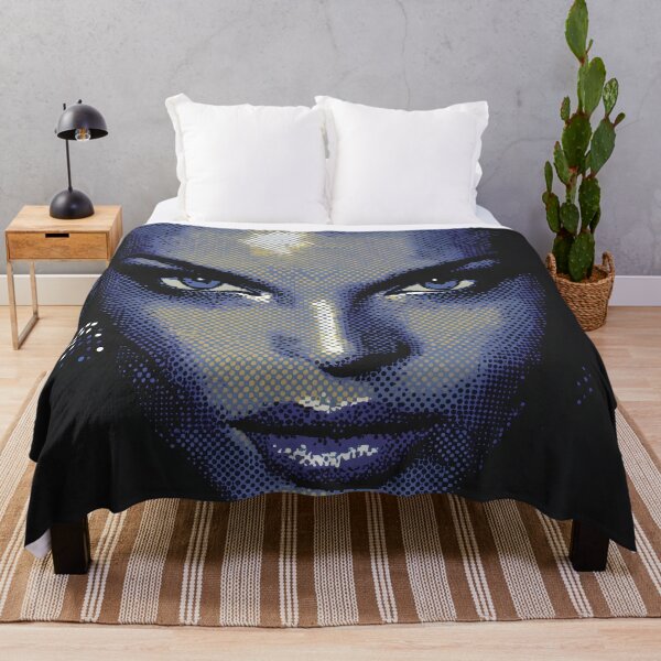 Item preview, Midnight Halftone Femme Fatale designed and sold by ClubVacay.