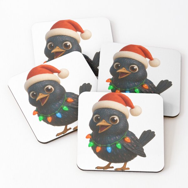 Item preview, Christmas European Starling Bird designed and sold by Sillytoe.