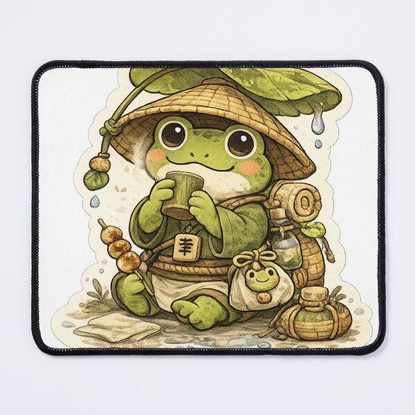 Item preview, Rain Frog Tea Break designed and sold by Matcha Yoru.
