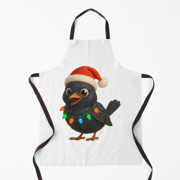 Item preview, Christmas European Starling Bird designed and sold by Sillytoe.