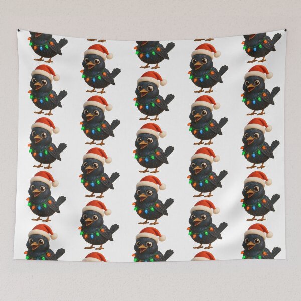 Item preview, Christmas European Starling Bird designed and sold by Sillytoe.