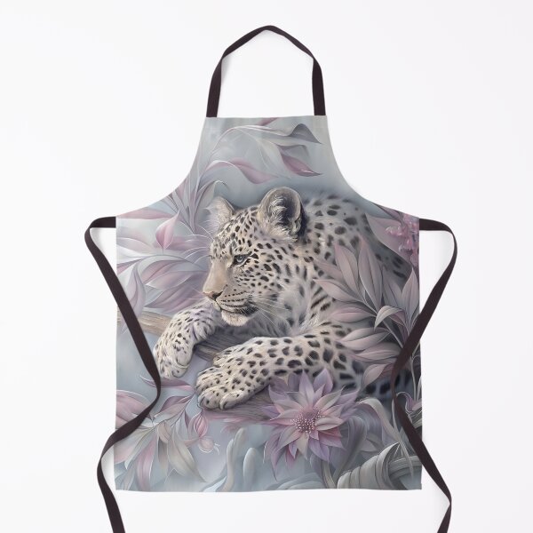 Item preview, Shimmering Leopard in Tranquil Daydream designed and sold by Eclectic Monkey.