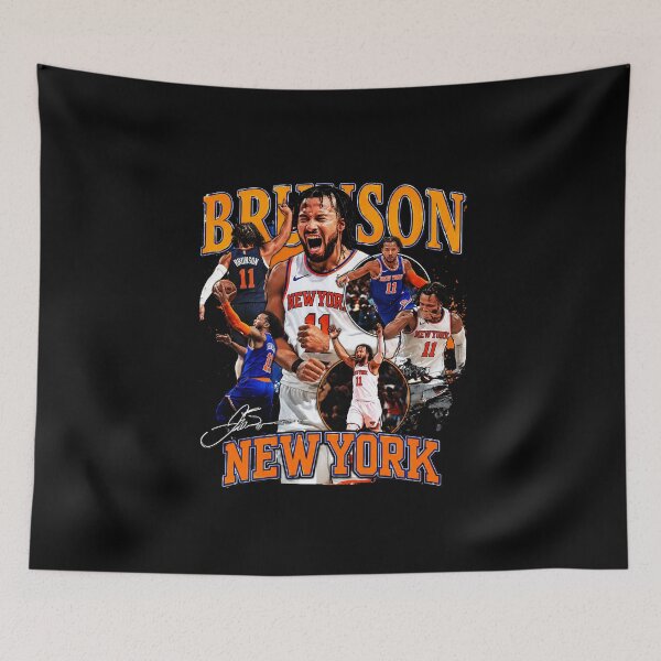 Item preview, Jalen Brunson player 11 New York Knicks Basketball Game NBA Brunson New York 11 designed and sold by STVSpinsDesign.