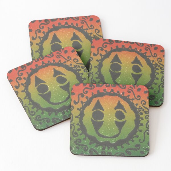 Item preview, Rainbow Clown Face designed and sold by artbycamb.