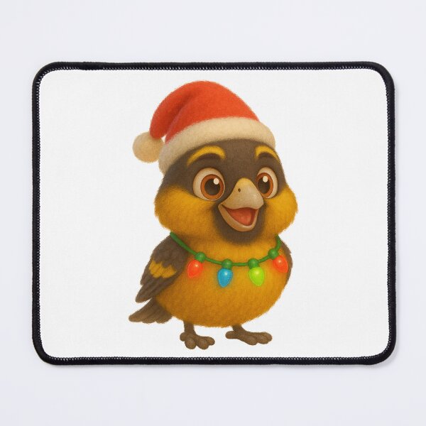 Item preview, Christmas Evening Grosbeak Bird designed and sold by Sillytoe.