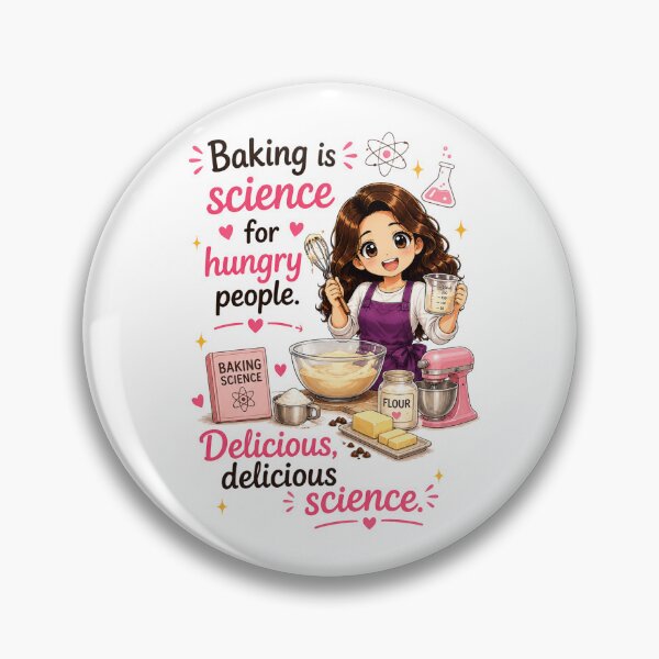 Item preview, Baking is Science for Hungry People designed and sold by thecookiegallery.