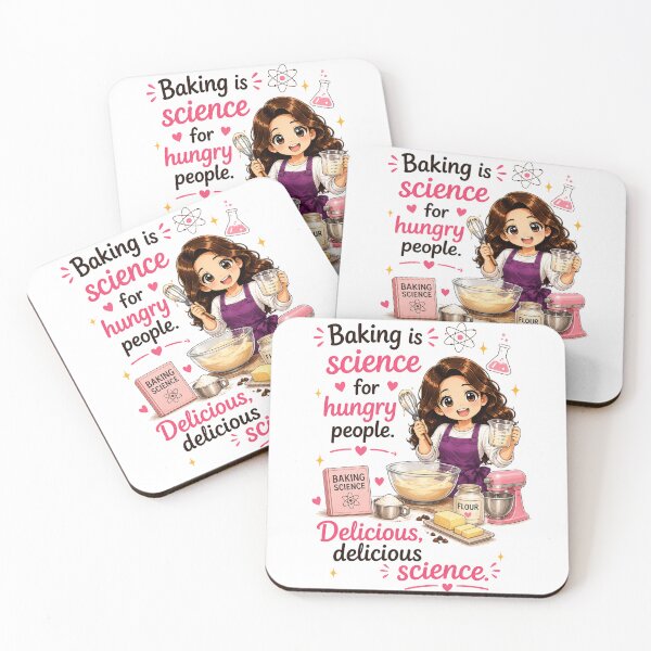Item preview, Baking is Science for Hungry People designed and sold by thecookiegallery.