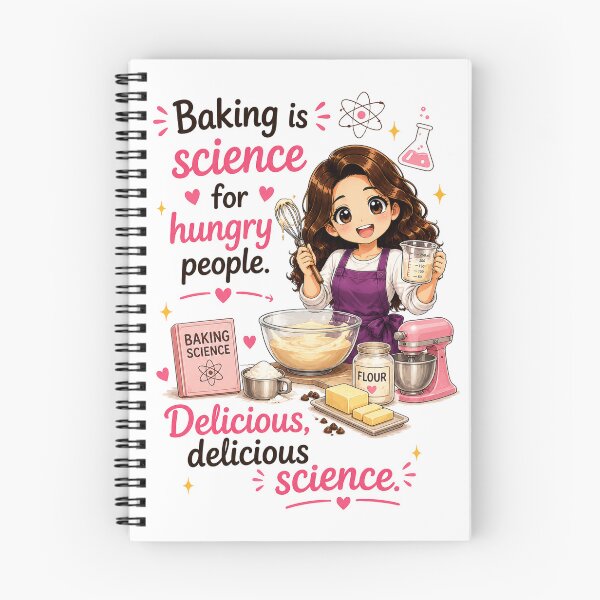 Item preview, Baking is Science for Hungry People designed and sold by thecookiegallery.