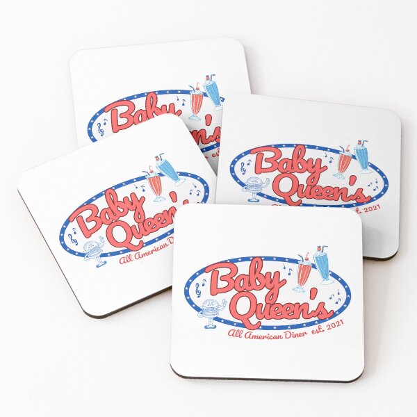 Item preview, American Dream Baby Queen MV Fake Diner Logo designed and sold by alyssabmarie.