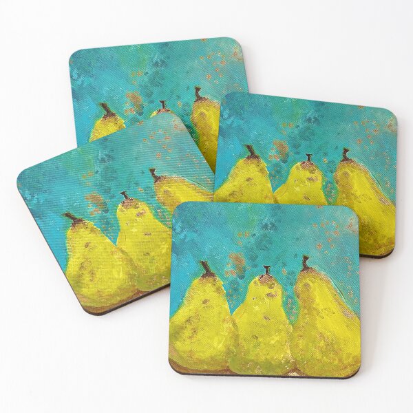 Item preview, Original Painting: Colorful Pears designed and sold by WhimsicalSeas.