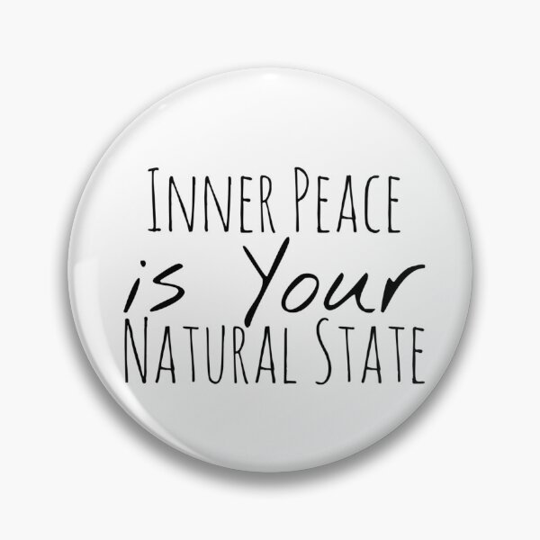 Item preview, Inner Peace is Your Natural State – Calmness Affirmation designed and sold by Camila  Ardila.