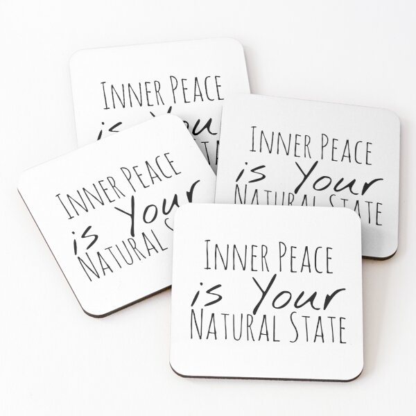 Item preview, Inner Peace is Your Natural State – Calmness Affirmation designed and sold by Camila  Ardila.