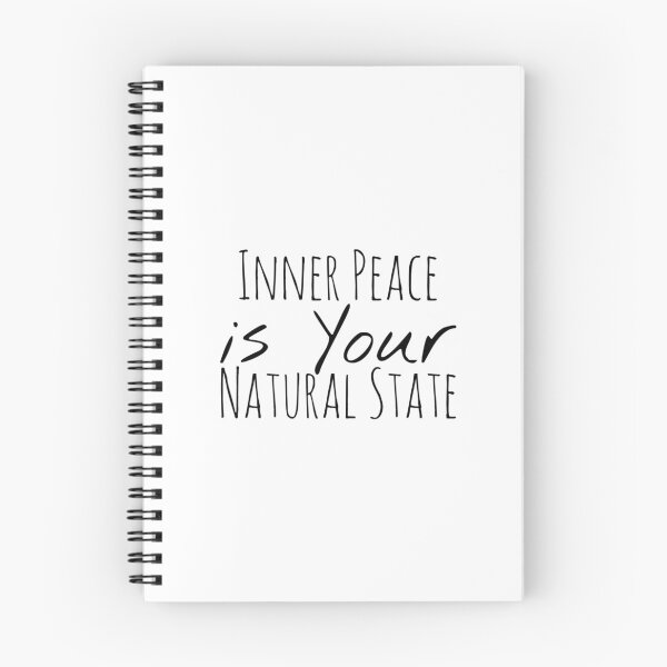 Item preview, Inner Peace is Your Natural State – Calmness Affirmation designed and sold by Camila  Ardila.