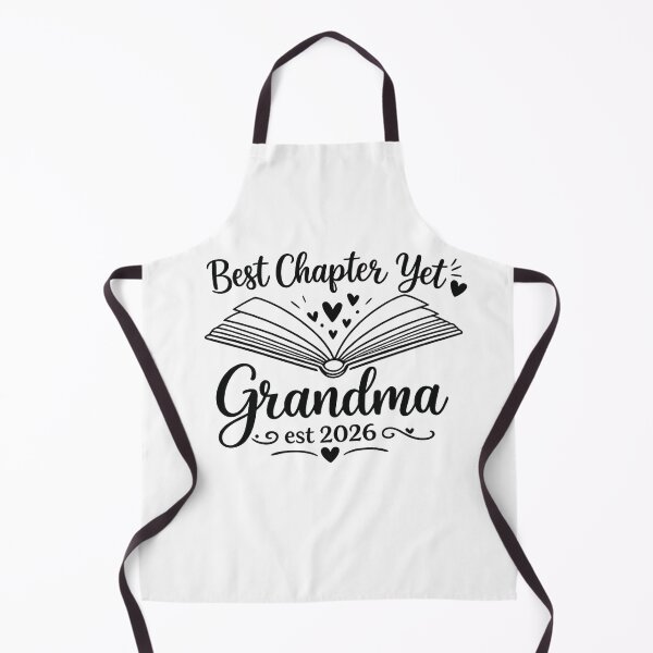 Item preview, Best Chapter Yet Grandma est 2026,Grandma Book Lover designed and sold by CloudyPress.
