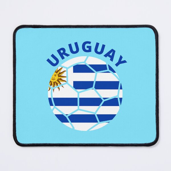 Aperçu de l'œuvre Ballon de la Coupe du Monde de Football Uruguay La Celeste créée et vendue par spiffykings.