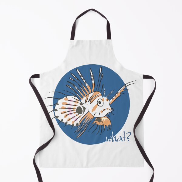 Item preview, What?! Confused Lionfish | Funny Ugly Fish Digital Art designed and sold by ArtdeGwo.