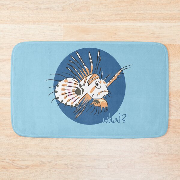 Item preview, What?! Confused Lionfish | Funny Ugly Fish Digital Art designed and sold by ArtdeGwo.