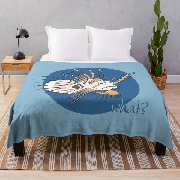 Item preview, What?! Confused Lionfish | Funny Ugly Fish Digital Art designed and sold by ArtdeGwo.