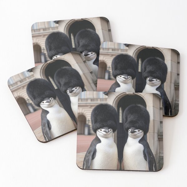 Item preview, Chin Strap Penguins at Buckingham Palace designed and sold by Tridentulus.