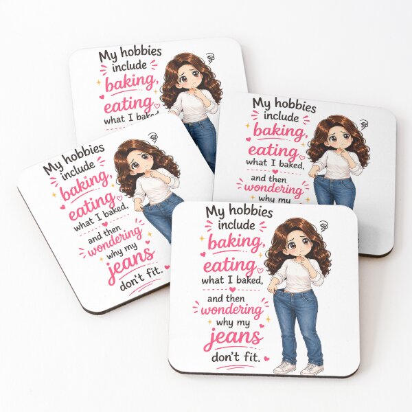 Item preview, Hobbies Include Baking, Eating, Wondering About Jeans designed and sold by thecookiegallery.