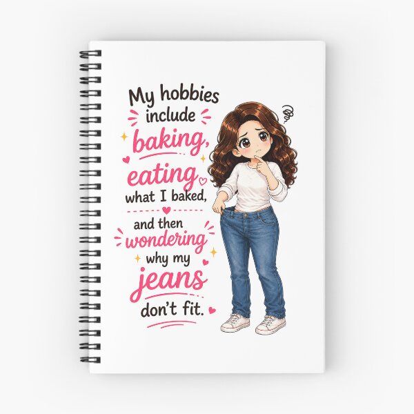 Item preview, Hobbies Include Baking, Eating, Wondering About Jeans designed and sold by thecookiegallery.