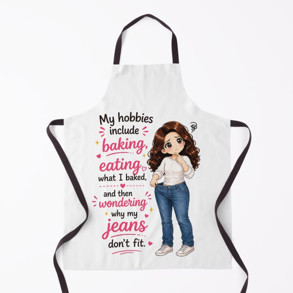 Item preview, Hobbies Include Baking, Eating, Wondering About Jeans designed and sold by thecookiegallery.