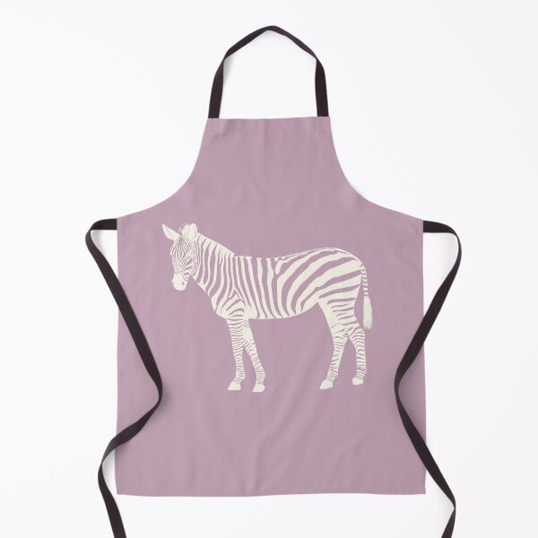 Item preview, Cream Monochrome Zebra on Dusty Pink Scandinavian Style Animal Illustration designed and sold by Nasdigitalart.