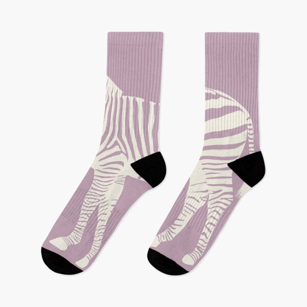 Item preview, Cream Monochrome Zebra on Dusty Pink Scandinavian Style Animal Illustration designed and sold by Nasdigitalart.