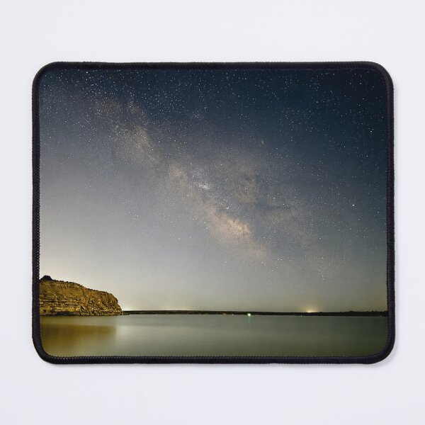 Item preview, Milky Way Over Lake Pueblo – Summer Night at Sailboard Beach designed and sold by Alarid Photography.