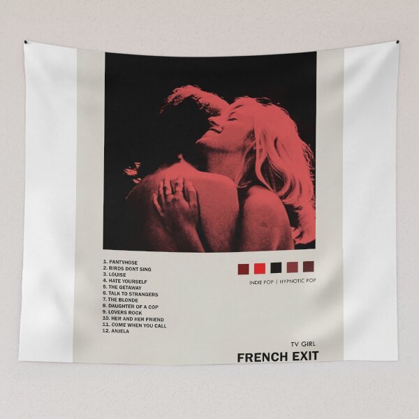 Item preview, French Exit - TV Girl Album Print designed and sold by Kevin S  Marcus.
