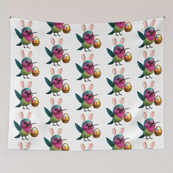 Item preview, Easter Bee Hummingbird designed and sold by Sillytoe.
