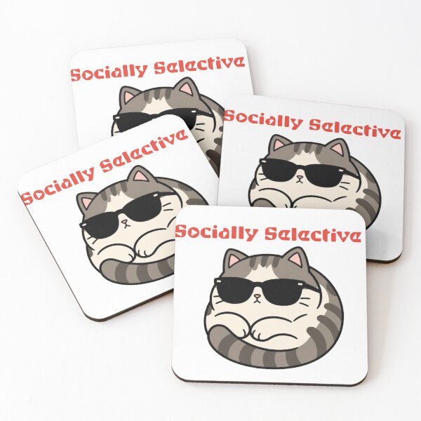 Item preview, introvert cat designed and sold by MonGabon.